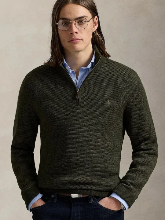 Zdjęcie produktu Polo Ralph Lauren sweter wełniany zielony