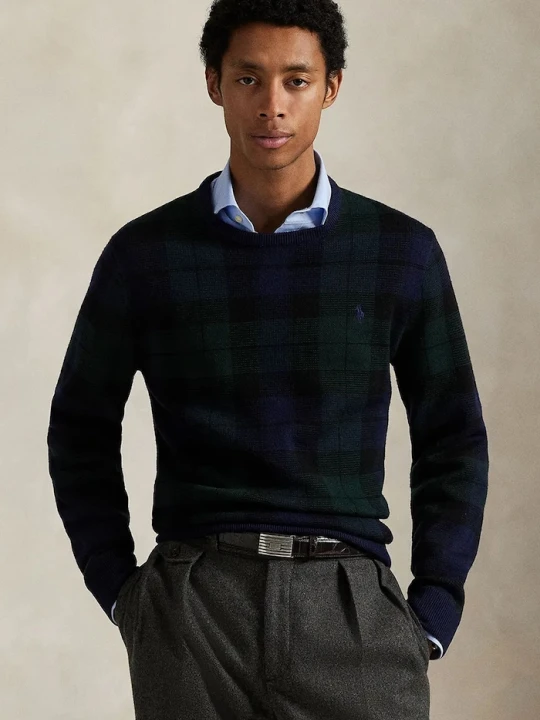 Zdjęcie produktu Polo Ralph Lauren sweter wełniany zielony