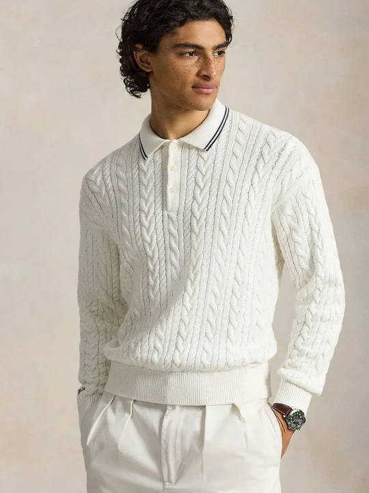 Zdjęcie produktu Polo Ralph Lauren sweter z bawełną męski