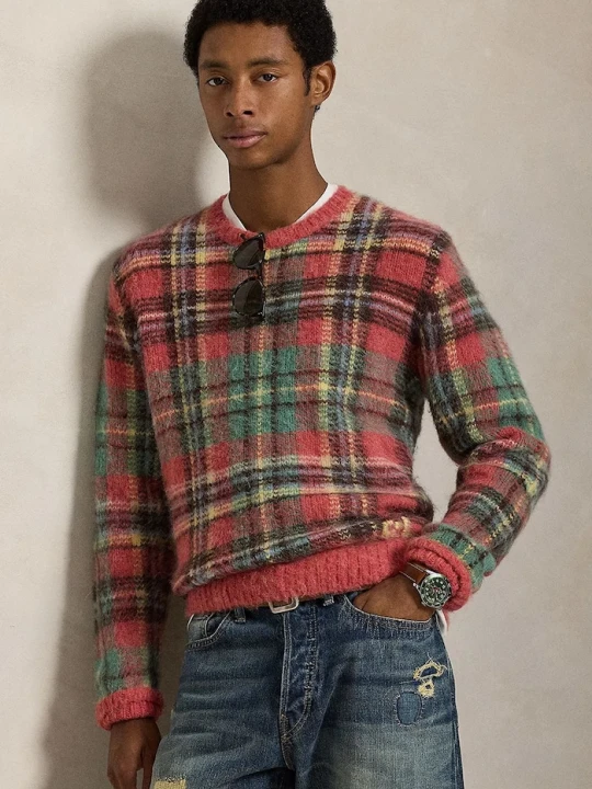 Zdjęcie produktu Polo Ralph Lauren sweter z dodatkiem wełny czerwony