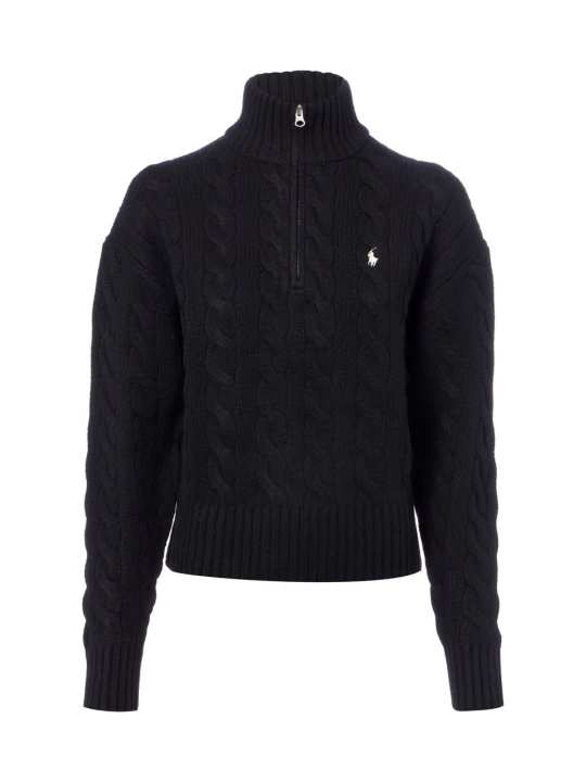 Zdjęcie produktu Polo Ralph Lauren sweter z dzianiny z zawartością kaszmiru Kobiety Kaszmir czarny