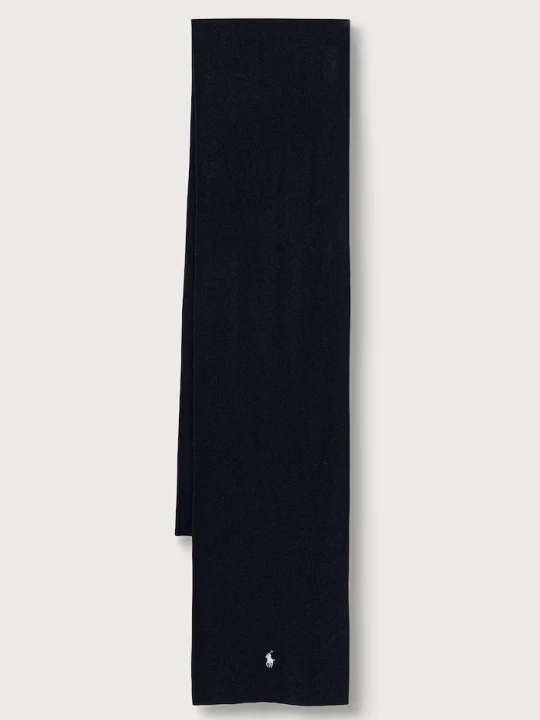 Zdjęcie produktu Polo Ralph Lauren szalik męski bawełniany granatowy
