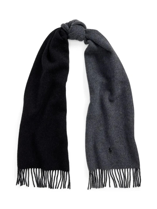 Zdjęcie produktu Polo Ralph Lauren szalik wełniany szary