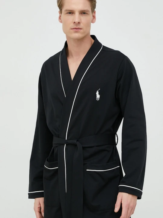 Zdjęcie produktu Polo Ralph Lauren szlafrok czarny