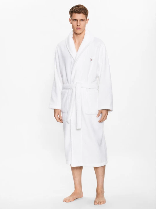 Zdjęcie produktu Polo Ralph Lauren Szlafrok 714899683002 Biały
