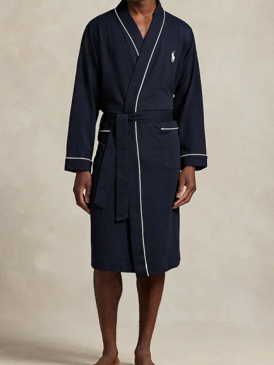 Zdjęcie produktu Polo Ralph Lauren szlafrok granatowy