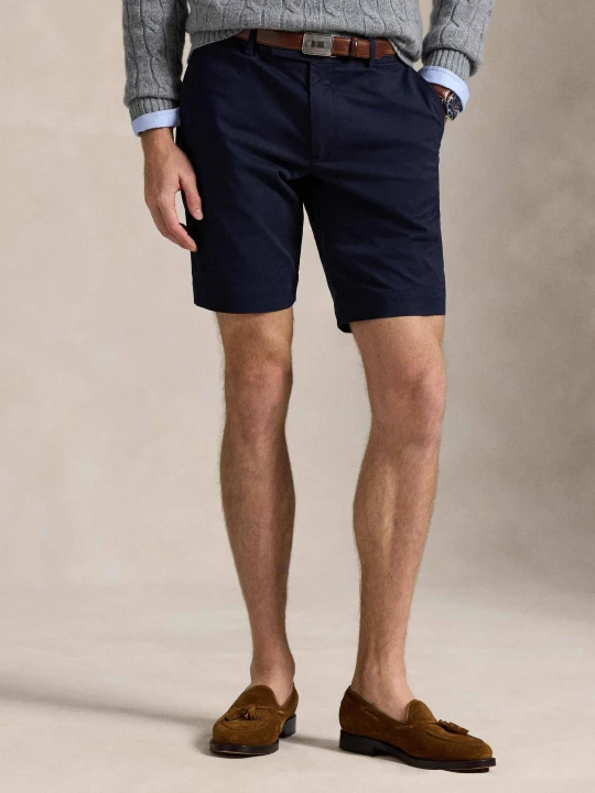 Zdjęcie produktu POLO RALPH LAUREN Szorty chino | Slim Fit | stretch granatowy