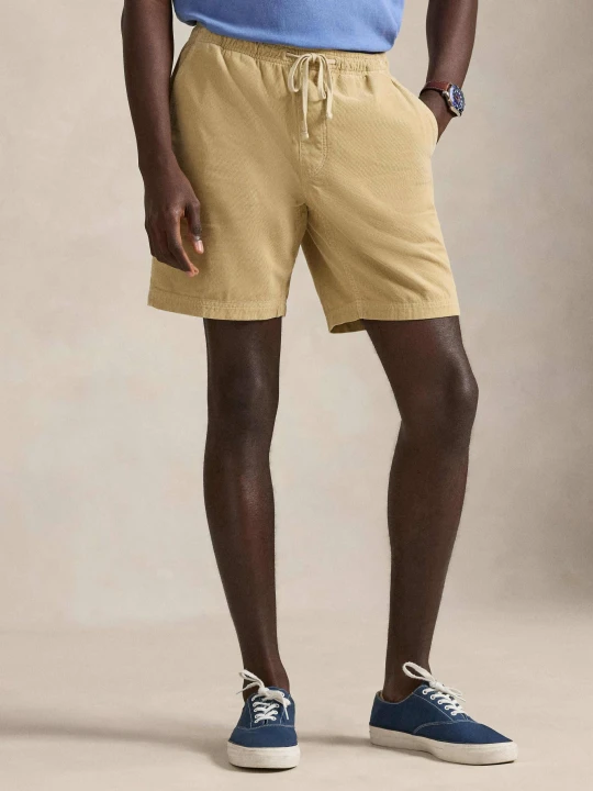 Zdjęcie produktu POLO RALPH LAUREN Szorty | Classic fit | sztruks beżowy