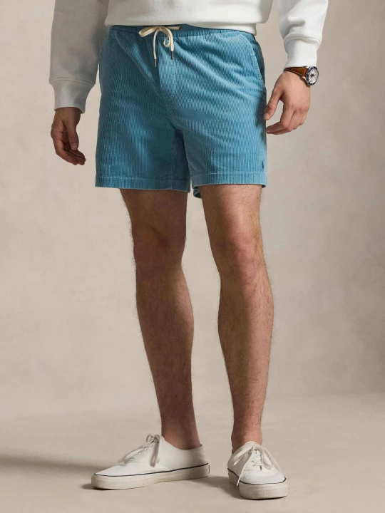 Zdjęcie produktu POLO RALPH LAUREN Szorty | Classic fit | sztruks niebieski