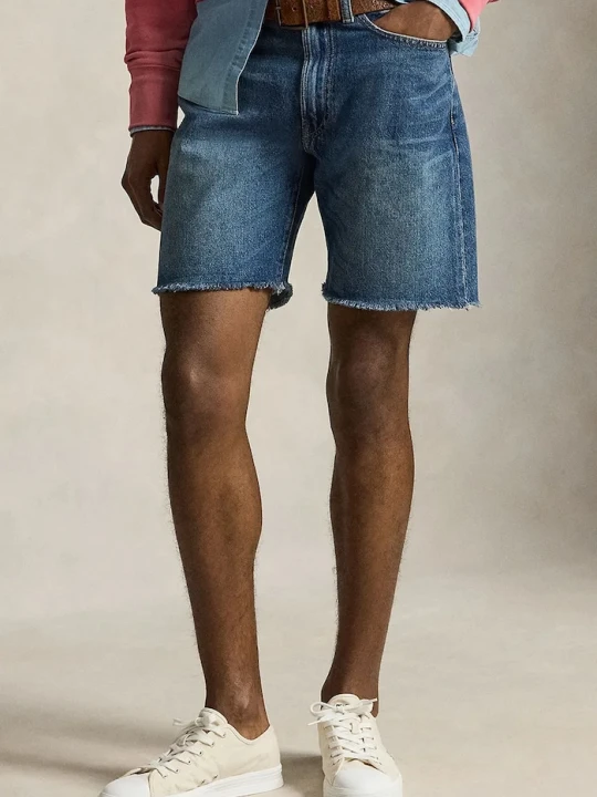 Zdjęcie produktu Polo Ralph Lauren szorty jeansowe niebieski