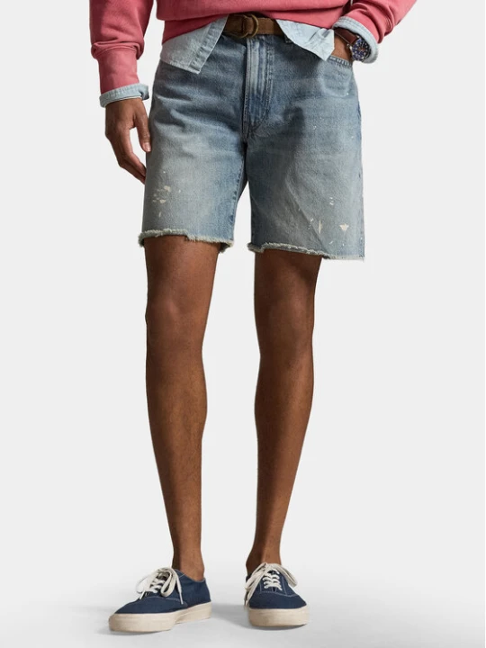 Zdjęcie produktu Polo Ralph Lauren Szorty jeansowe 710P08162001 Niebieski Regular Fit