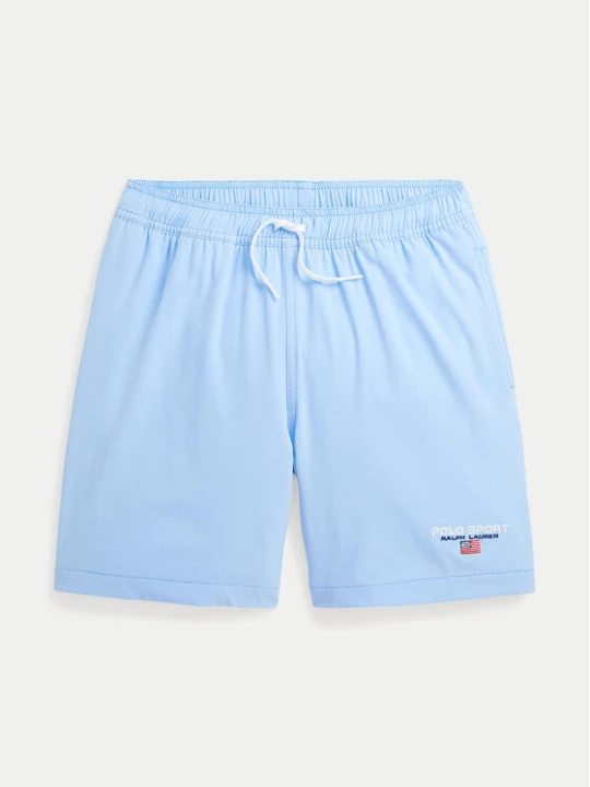 Zdjęcie produktu Polo Ralph Lauren Szorty kąpielowe 323970659001 Błękitny Regular Fit Niebieski jasny