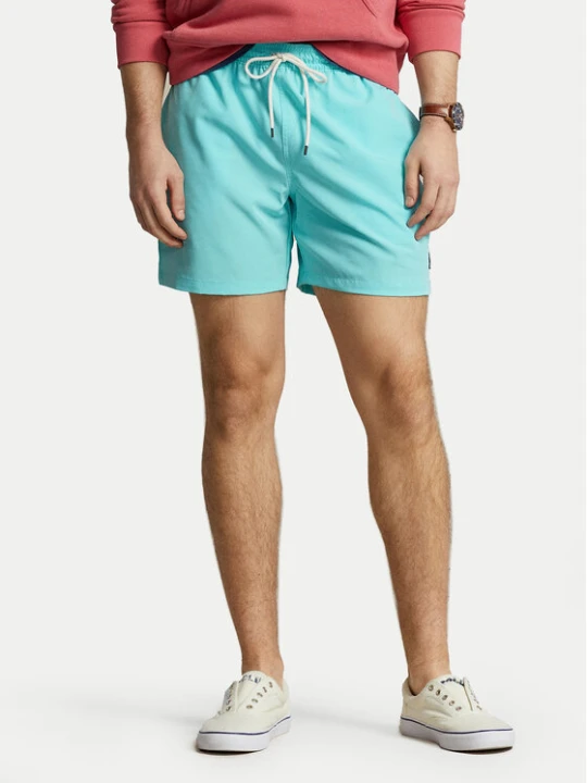 Zdjęcie produktu Polo Ralph Lauren Szorty kąpielowe 710907255004 Turkusowy Regular Fit