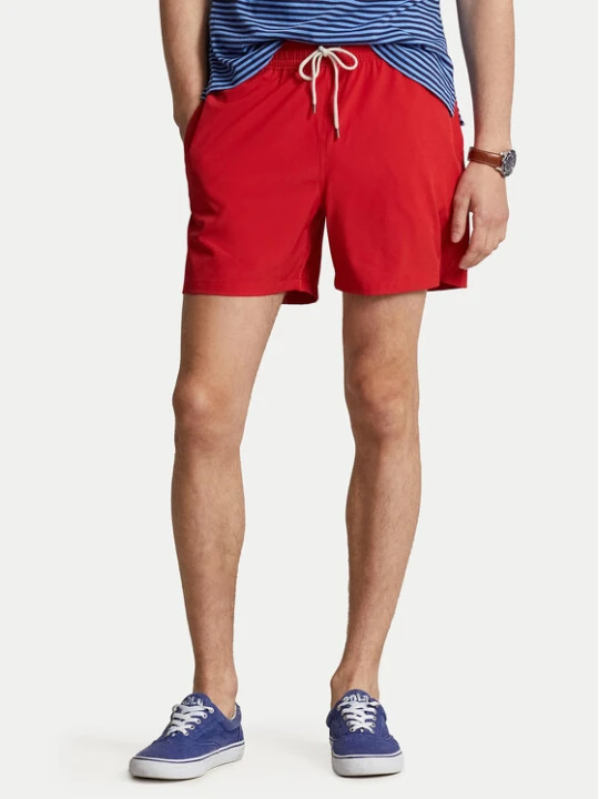 Zdjęcie produktu Polo Ralph Lauren Szorty kąpielowe 710907255005 Czerwony Classic Fit