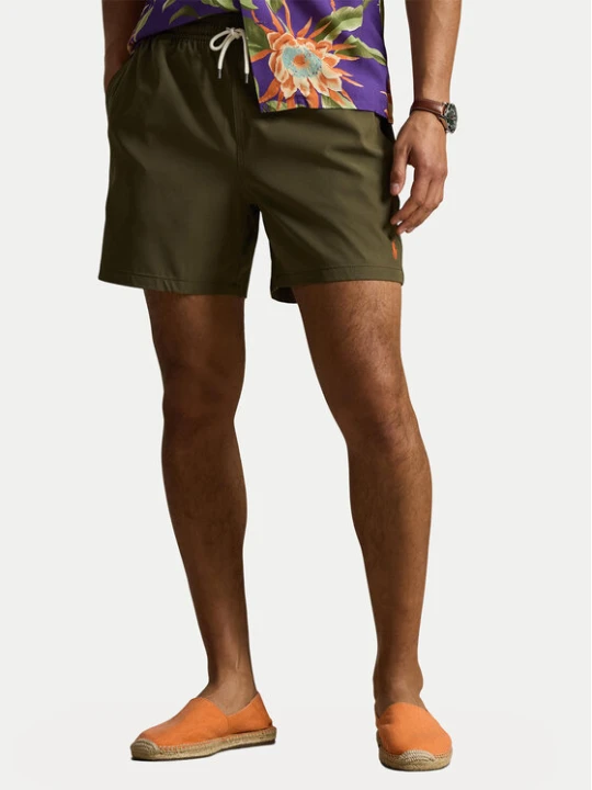 Zdjęcie produktu Polo Ralph Lauren Szorty kąpielowe 710957782510 Zielony Classic Fit