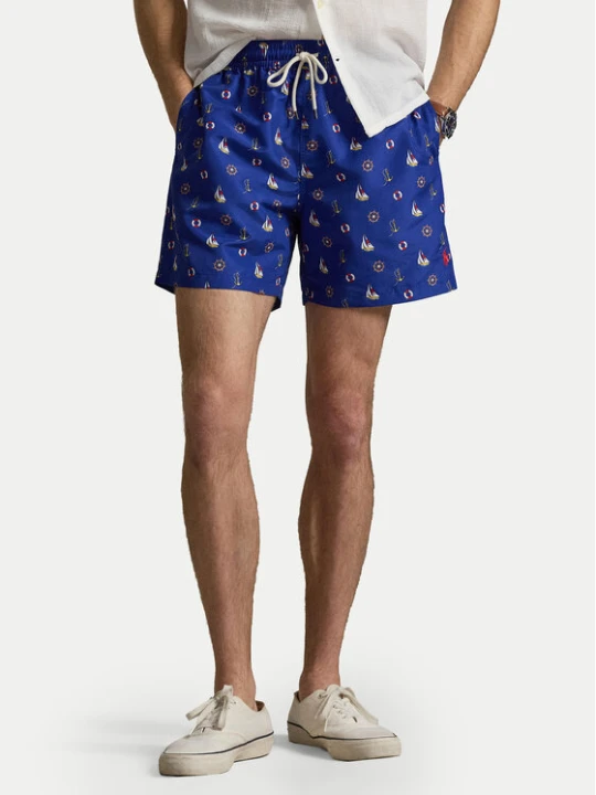 Zdjęcie produktu Polo Ralph Lauren Szorty kąpielowe 710B14030001 Granatowy Classic Fit