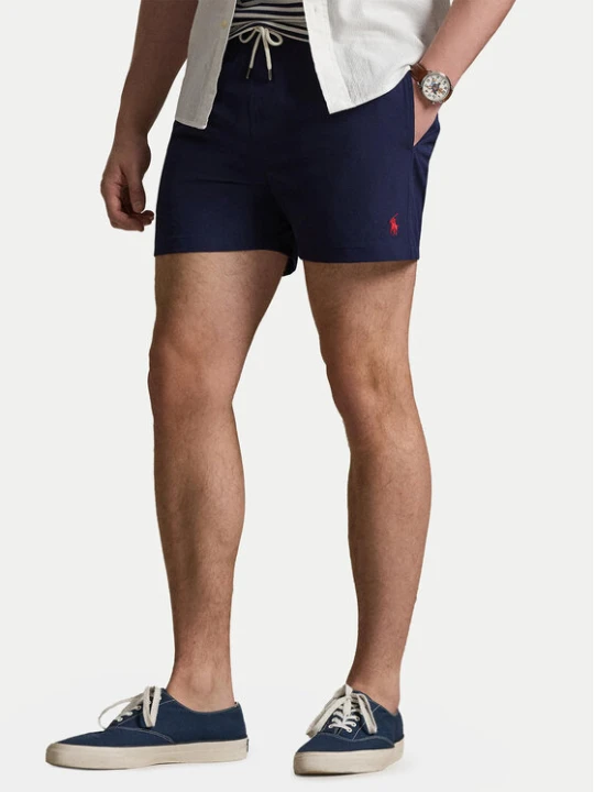 Zdjęcie produktu Polo Ralph Lauren Szorty kąpielowe 710B16721004 Granatowy Slim Fit