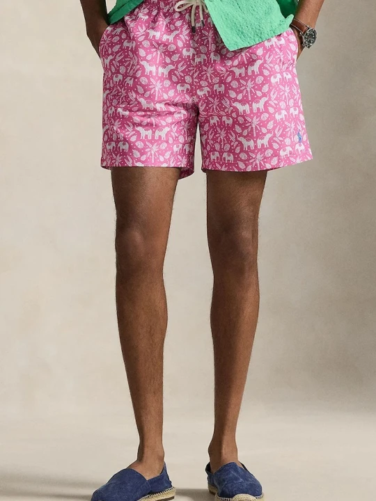 Zdjęcie produktu Polo Ralph Lauren szorty kąpielowe męskie różowy