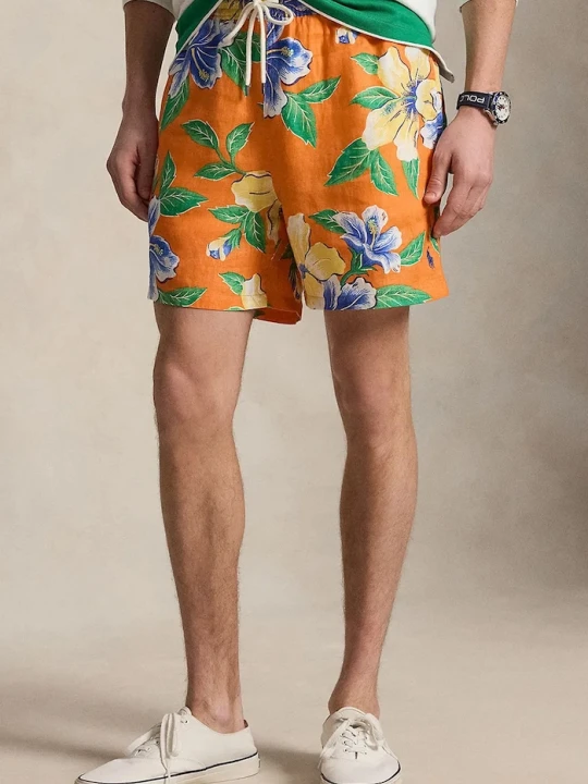 Zdjęcie produktu Polo Ralph Lauren szorty kąpielowe męskie pomarańczowy