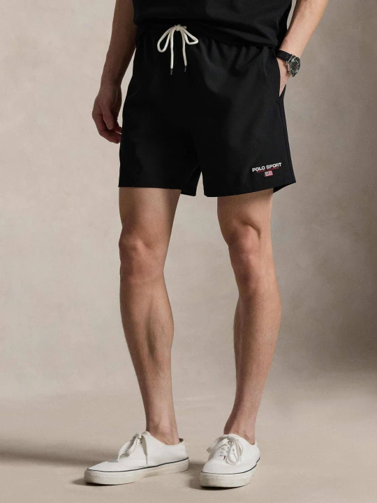 Zdjęcie produktu POLO RALPH LAUREN Szorty kąpielowe Traveller | Regular Fit czarny