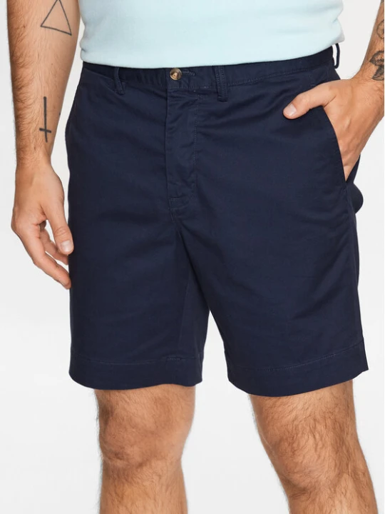 Zdjęcie produktu Polo Ralph Lauren Szorty materiałowe 710799213005 Granatowy Slim Fit