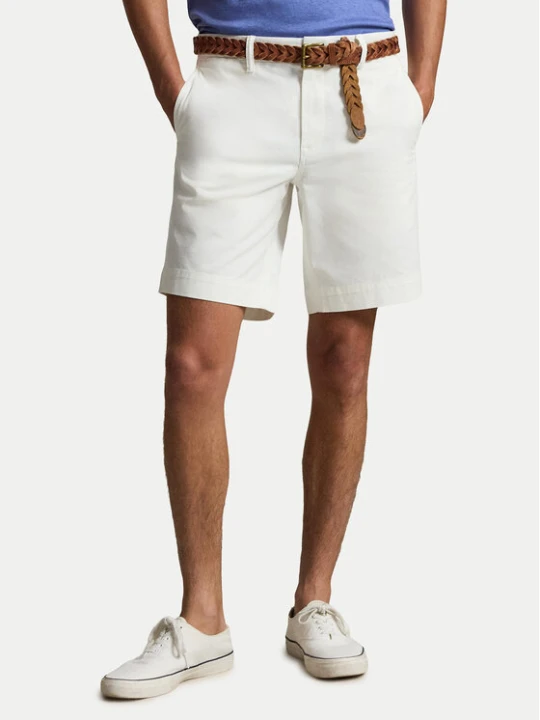 Zdjęcie produktu Polo Ralph Lauren Szorty materiałowe 710799213022 Biały Regular Fit