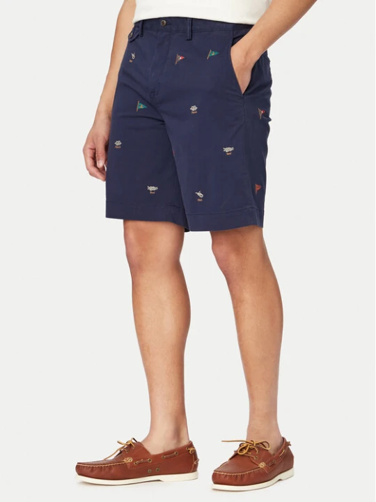 Zdjęcie produktu Polo Ralph Lauren Szorty materiałowe 710A13007001 Granatowy Regular Fit