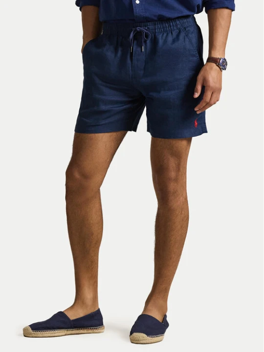 Zdjęcie produktu Polo Ralph Lauren Szorty materiałowe 710P08205001 Granatowy Regular Fit