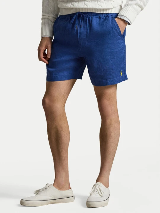 Zdjęcie produktu Polo Ralph Lauren Szorty materiałowe 710P08205502 Niebieski Regular Fit