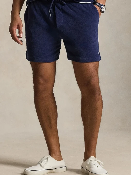 Zdjęcie produktu Polo Ralph Lauren szorty męskie bawełniane granatowy