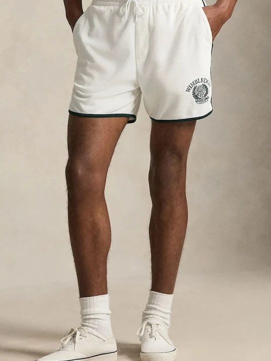 Zdjęcie produktu Polo Ralph Lauren szorty męskie bawełniane Wimbledon biały