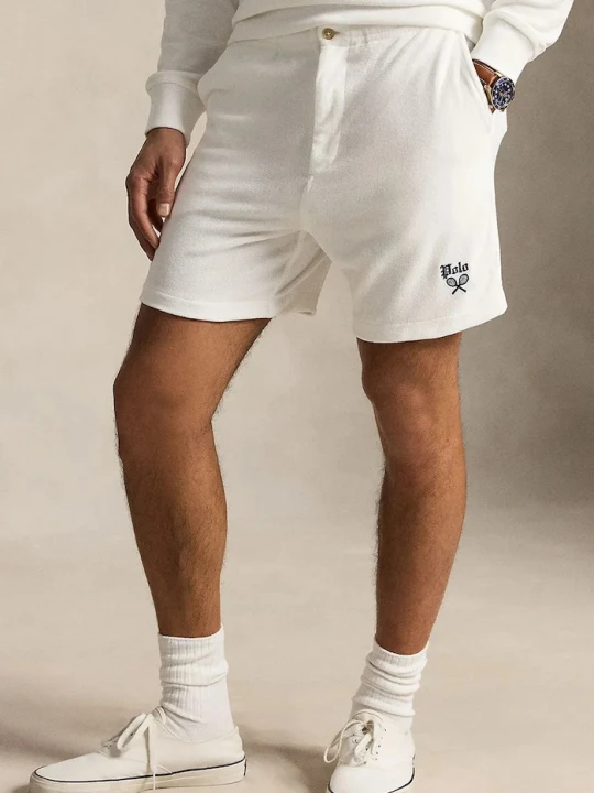 Zdjęcie produktu Polo Ralph Lauren szorty męskie z bawełną biały