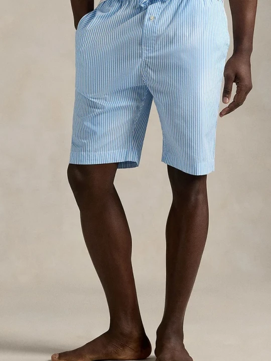 Zdjęcie produktu Polo Ralph Lauren szorty piżamowe męskie bawełniane niebieski