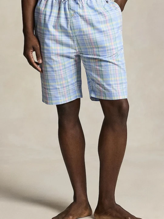Zdjęcie produktu Polo Ralph Lauren szorty piżamowe męskie bawełniane niebieski