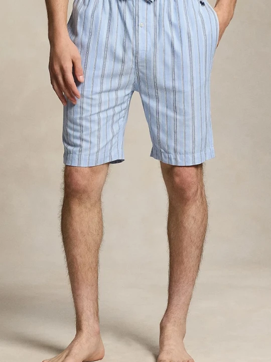 Zdjęcie produktu Polo Ralph Lauren szorty piżamowe męskie bawełniane niebieski