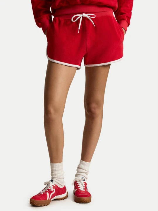 Zdjęcie produktu Polo Ralph Lauren Szorty sportowe 211A12956002 Czerwony Relaxed Fit