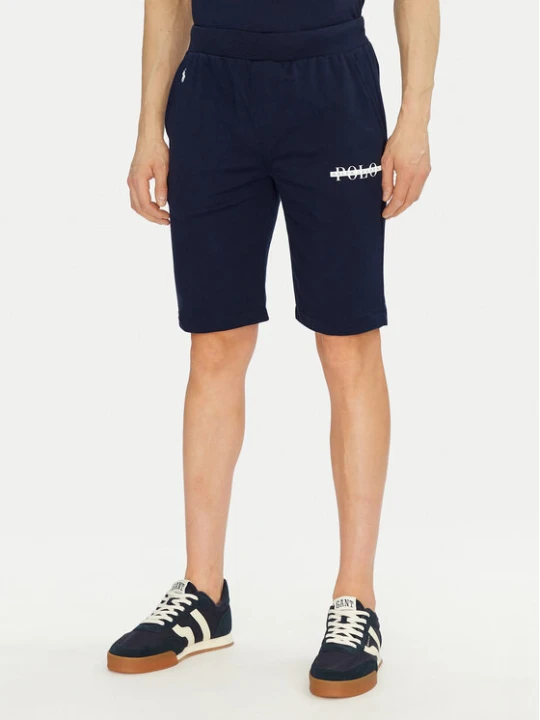 Zdjęcie produktu Polo Ralph Lauren Szorty sportowe 714966107003 Granatowy Regular Fit