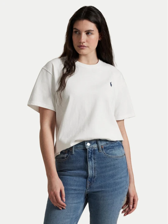 Zdjęcie produktu Polo Ralph Lauren T-Shirt 211967104001 Biały Relaxed Fit