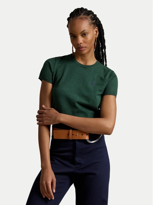 Zdjęcie produktu Polo Ralph Lauren T-Shirt 211971872508 Zielony Regular Fit
