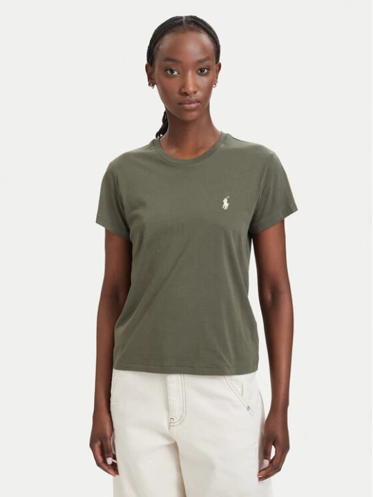 Zdjęcie produktu Polo Ralph Lauren T-Shirt 211B14605023 Zielony Regular Fit