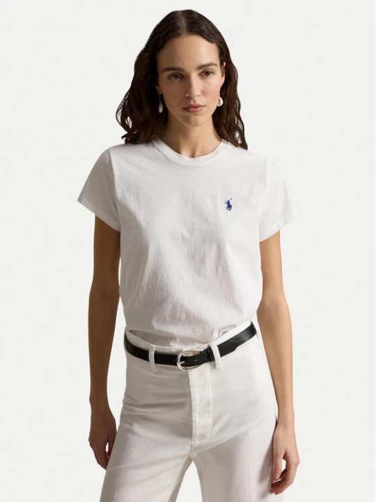 Zdjęcie produktu Polo Ralph Lauren T-Shirt 211B14605032 Biały Regular Fit