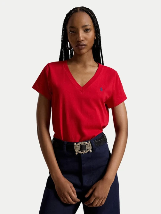 Zdjęcie produktu Polo Ralph Lauren T-Shirt 211B14611004 Czerwony Regular Fit