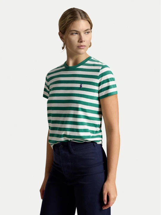 Zdjęcie produktu Polo Ralph Lauren T-Shirt 211B17779002 Zielony Regular Fit