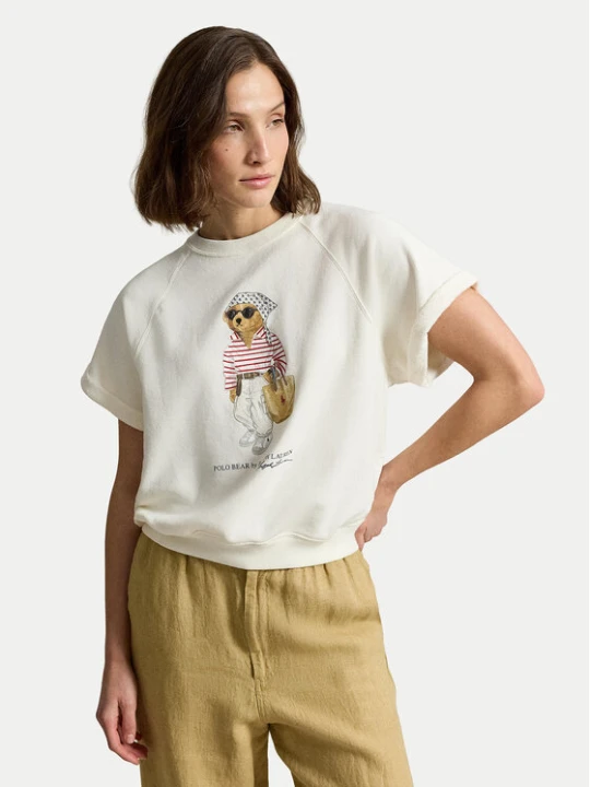 Zdjęcie produktu Polo Ralph Lauren T-Shirt 211B20069001 Biały Relaxed Fit