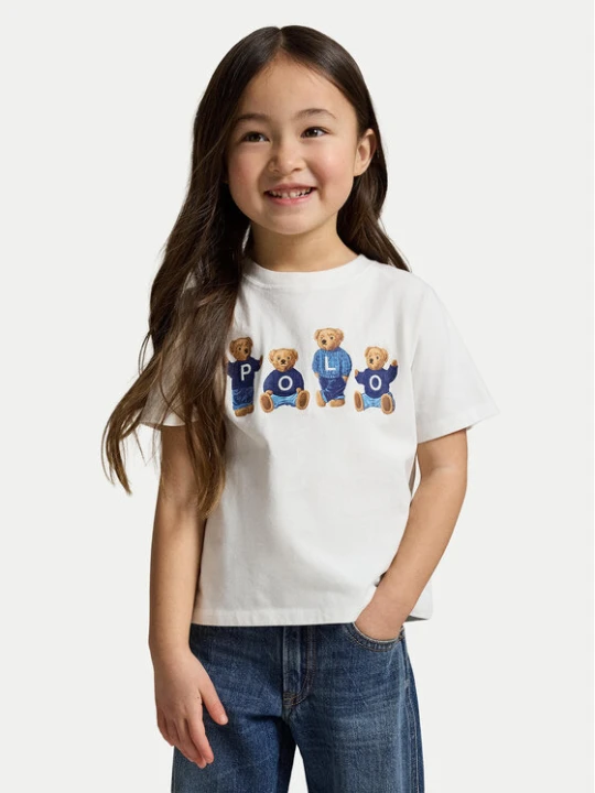 Zdjęcie produktu Polo Ralph Lauren T-Shirt 312A11851001 Biały Regular Fit