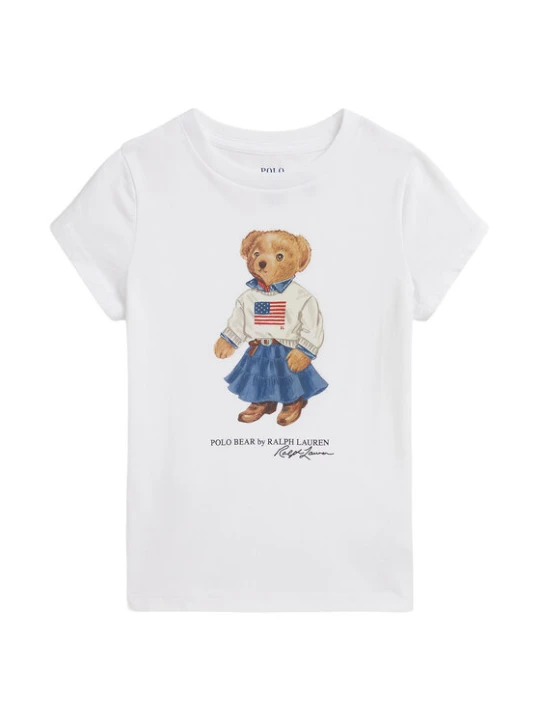 Zdjęcie produktu Polo Ralph Lauren T-Shirt 312A98403001 Biały Regular Fit