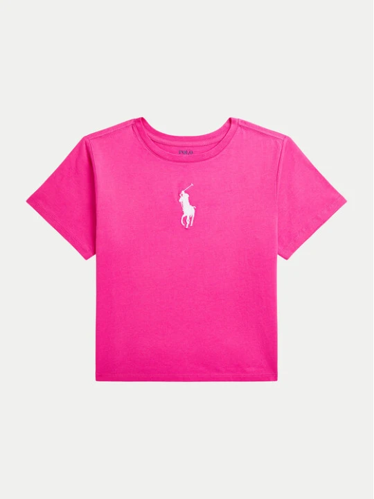 Zdjęcie produktu Polo Ralph Lauren T-Shirt 313957340001 Różowy Boxy Fit