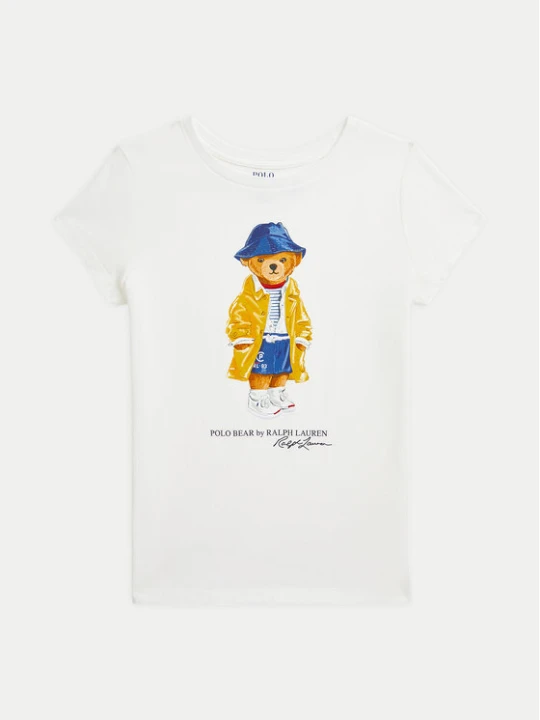 Zdjęcie produktu Polo Ralph Lauren T-Shirt 313957377001 Biały Regular Fit