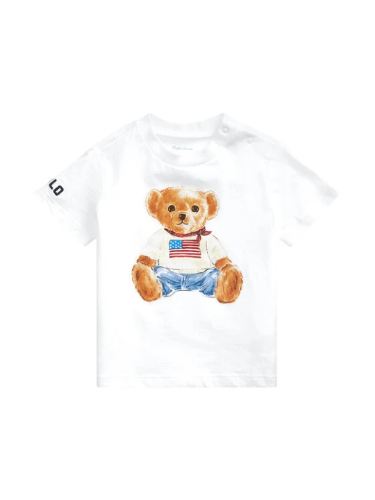 Zdjęcie produktu Polo Ralph Lauren T-Shirt 320844731001 Biały Regular Fit