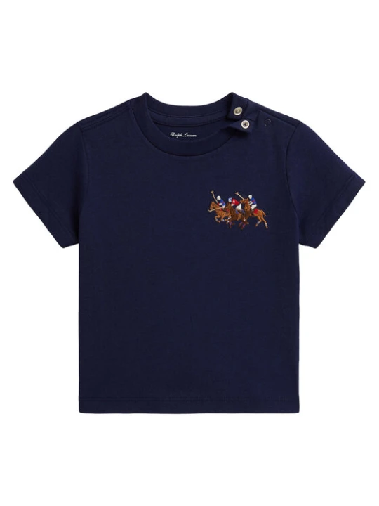 Zdjęcie produktu Polo Ralph Lauren T-Shirt 320A95734001 Granatowy Regular Fit